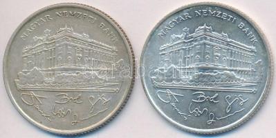 1993. 200Ft Ag "MNB" (2x) T:2,2-