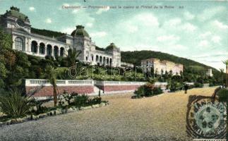 Ospedaletti, Promenad, casino, Hotel de la Reine