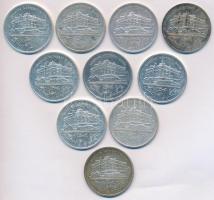 1992. 200Ft Ag "MNB" (10x) T:2,2-