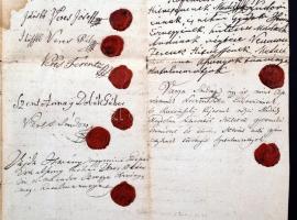 1837 Madách Sándor (1756-1814) ügyvéd, Nográd vármegyei főügyész gyermekeinek és gyermekei örökösein...