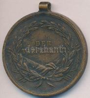 1914. "Ferenc József Bronz Vitézségi Érem "Der Tapferkeit" Br kitüntetés mellszalag n...