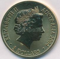 Ausztrália 2004. 5$ Al-Br "Olimpiai Játékok 2000-2004" T:BU
Australia 2004. 5 Dollars Al-B...