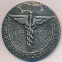 Matskássy Gyula (1912-1971) ~1943. "Bajnoki Érem / Magyar Pénzintézeti Sportegyletek Ligája&quo...