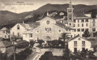Alassio, Chiesa, Scuole e Convito Salesiano / church, school and convict