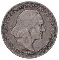 1936. 2P Ag &quot;Liszt Ferenc&quot; kitűzővé alakítva T:2-,3  Adamo P7.3