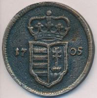 1705. XX Poltura "II. Rákóczi Ferenc" öntvény másolat T:2