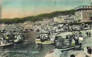 Varazze, Spiaggia / beach, boats (Rb)