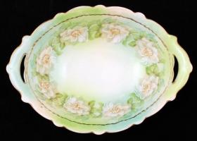 Moritz Zdekauer (MZ) tálka, matricás, jelzett, hibátlan, 18×13 cm