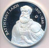 2007. 5000Ft Ag "Batthyány Lajos" tokban tanúsítvánnyal T:2 (PP)