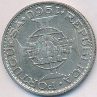 Mozambik 1960. 20Esc Ag T:2,2-
Mozambique 1960. 20 Escudos Ag C:XF,VF