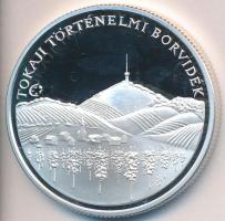 2008. 5000Ft "Tokaji Történelmi Borvidék" Ag tokban tanúsítvánnyal T:PP