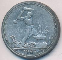 Szovjetunió 1926. 50k Ag T:2-
Soviet Union 1926. 50 Kopeks Ag C:VF
Krause Y#89.1