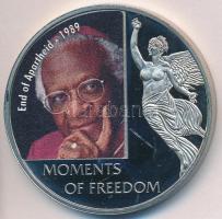 Libéria 2006. 10$ "Szabadság pillanatai-Apartheid vége 1989." multicolor T:PP
Liberia 2006...