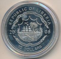 Libéria 2006. 10$ "Szabadság pillanatai - A Varsói Szerződés felbontása 1991" multicolor T...
