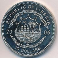 Libéria 2006. 10$ "Szabadság pillanatai - Buda visszafoglalása 1686" multicolor T:PP ujjlenyomatos Liberia 2006. 10 Dollars "Moments of Freedom-Recapture of Buda" multicolor C:PP fingerprint