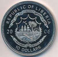 Libéria 2006. 10$ "Szabadság pillanatai - Amerikai polgárháború 1865" multicolor T:PP ujjlenyomatos Liberia 2006. 10 Dollars "Moments of Freedom-The American civil war 1861-1865" multicolor C:PP fingerprint