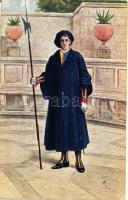 Vatican, Guardia svizzera in tenuta invernale / Swiss Guard (EK)