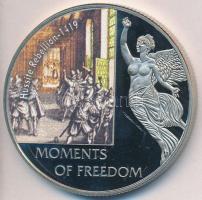 Libéria 2006. 10$ "Szabadság pillanatai-Huszita felkelés 1419" multicolor T:PP ujjlenyomat...