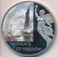 Libéria 2006. 10$ "Szabadság pillanatai-Szabadságszobor 1886" multicolor T:PP ujjlenyomato...