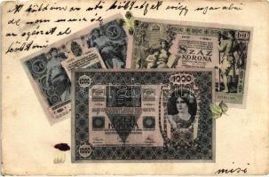 Korona bankjegyek / Hungarian Korona banknotes (EK)