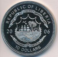 Libéria 2006. 10$ "Szabadság pillanatai - Szlovák felkelés 1944" multicolor T:PP Liberia 2006. 10 Dollars "Moments of Freedom - National Slovak uprising 1944" multicolor C:PP