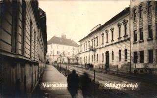 Szilágysomlyó, Városháza / town hall, So. Stpl