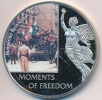 Libéria 2006. 10$ "Szabadság pillanatai-Magyar Forradalom 1956" multicolor T:PP ujjlenyoma...