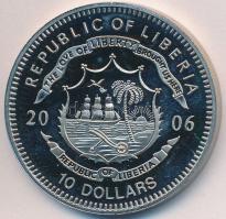 Libéria 2006. 10$ "Szabadság pillanatai-Találmányok százada XX.sz." multicolor T:PP ujjlenyomatos Liberia 2006. 10 Dollars "Moments of Freedom-Century of Inventions XXth cent." multicolor C:PP fingerprint