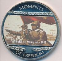 Libéria 2004. 10$ "Szabadság pillanatai-A sztálingrádi csata 1943" multicolor T:PP ujjleny...
