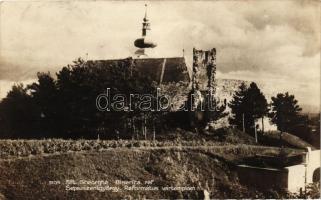 Sepsiszentgyörgy, Református vártemplom / castle church, vissza So. Stpl