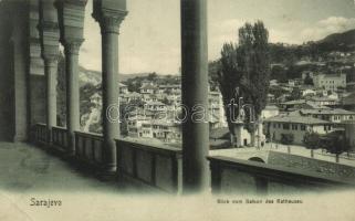 Sarajevo, balcony of the town hall (EB)