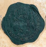 1940 Oklevél a Magyar Szent Koronához visszacsatolt keleti és erdélyi országrészek postai és távközl...