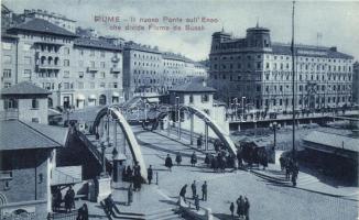 Fiume, new bridge over the river