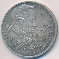 NSZK 1974D 5M Ag "Immanuel Kant" T:2
FRG 1974D 5 Mark Ag "Birth of Immanuel Kant&quot...
