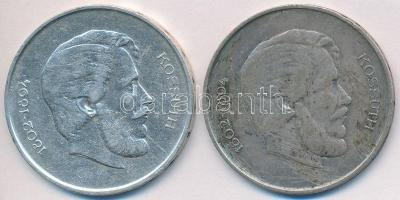 1947. 5Ft Ag "Kossuth" (2x) T:2-,3
Adamo F8.1