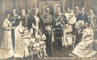 Wilhelm II, Augusta Victoria of Schleswig-Holstein, Crown Prince Wilhelm of Germany, Prince Eitel Friedrich,