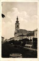 Máramarossziget, Római katolikus templom, park / Roman Catholic church, park