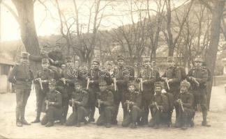 WWI Military group photo, artillery (EK)