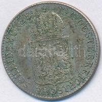 Ausztria 1848A 6Kr Ag T:2- 
Austria 1848A 6 Kreuzer Ag C:VF