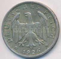 Németország / Weimari Köztársaság 1926J 1M Ag T:2,2-
Germany / Weimar Republic 1926J 1 Mark Ag C:XF,...