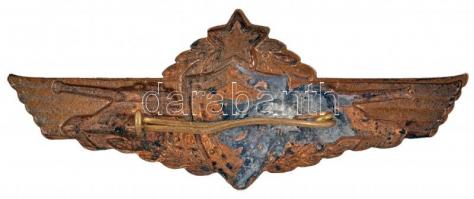 DN "3. Osztályos Harckocsizó" zománcozott fém jelvény T:2-