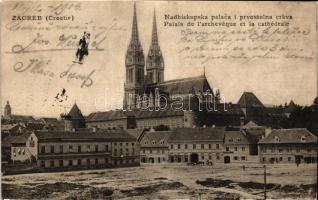 Zagreb, Primate's Palace and the Cathedral Church (Rb)