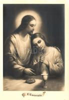 11 db modern vallási témájú motívum lap, megíratlan, jó minőségű / 11 modern motive cards, religious...