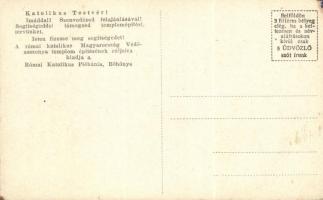 Böhönye, Római katolikus templom, templomépítési terv támogatói lap (EK)