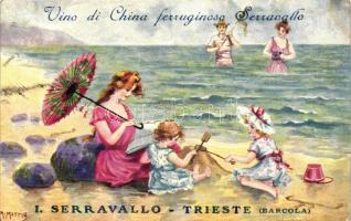 Vino di China ferruginoso Serravallo - Trieste advertisement s: M. Morris (fa)