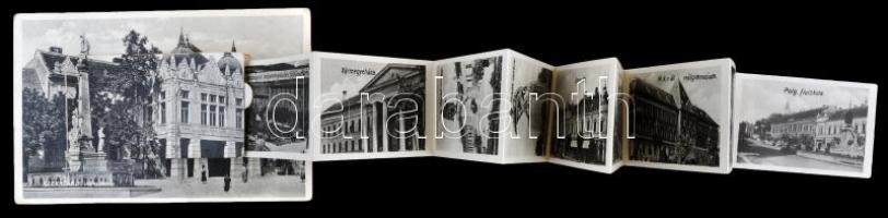 Szekszárd Városháza leporellocard, Weisz Andor kiadása