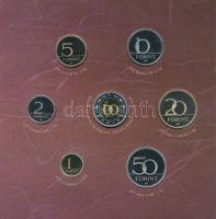 2003. 1Ft-100Ft 8klf db, szettben, benne 20Ft "Deák Ferenc" T:PP