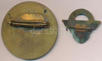 DN "BKV GV 962" zománcozott fém jelvény + "BKV Törzsgárda" zománcozott fém jelvé...