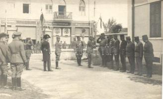 1917 Zita királyné születésnapja Üsküben, tábornokok találkozás / birthday of Zita of Bourbon-Parma in Üsküb/Skopje, generals meeting, photo