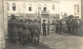 1917 Zita királyné születésnapja Üsküben, tábornokok találkozás / birthday of Zita of Bourbon-Parma in Üsküb/Skopje, generals meeting, photo